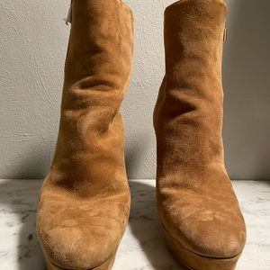 Michael Kors Suede Zip Bootie